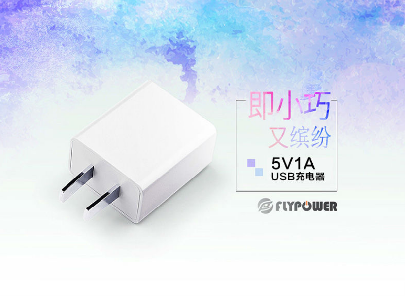 飛天鷹5V1A電源適配器小巧便攜不占地