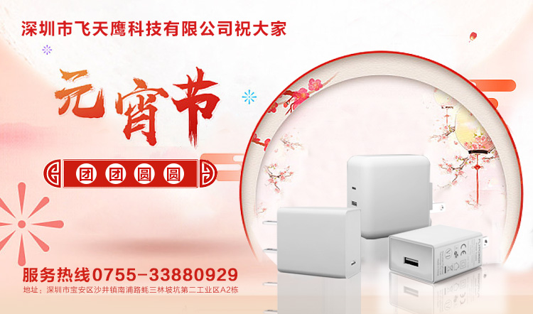 飛天鷹科技祝大家元宵節快樂！團團圓圓！