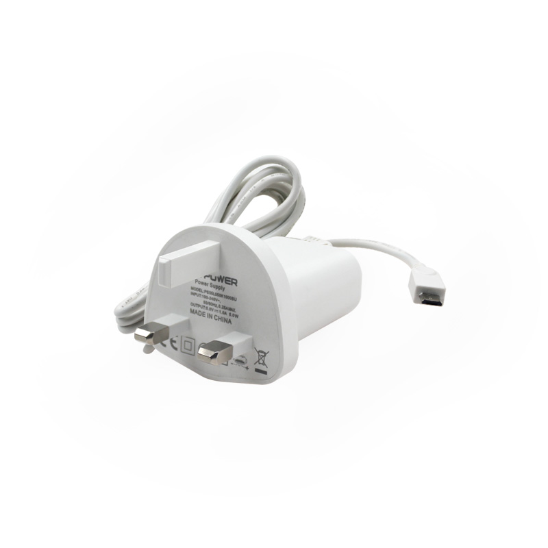 5V0.6A英規(guī)帶線(xiàn)充電器